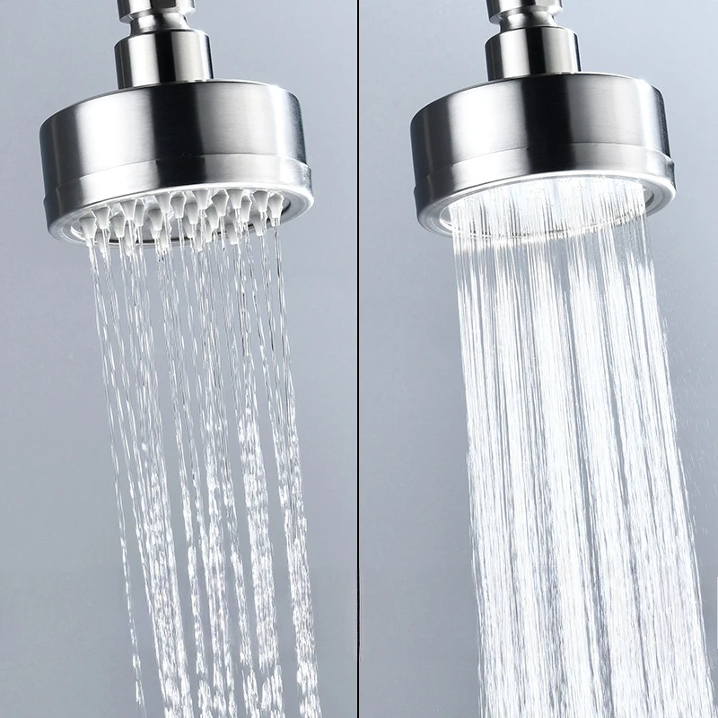 

Верхний распылитель для ванной комнаты, насадка для душа под давлением из нержавеющей стали 304, водосберегающая насадка для душа, съемная и моющаяся насадка для душа