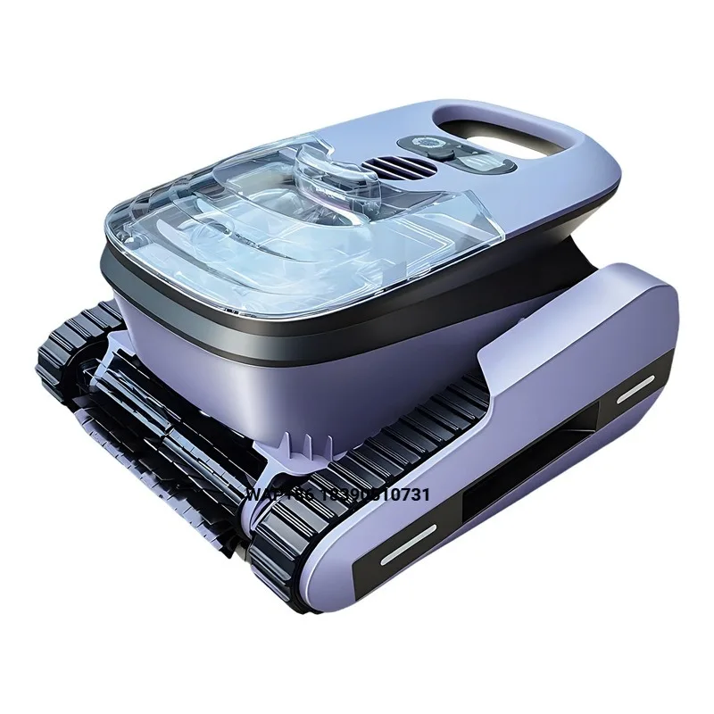 Intelligent Swimming Pool Cleaning Robot Wall-climbing Underwater Vacuum Cleaner Pool Bottom Cleaning Machine Made China