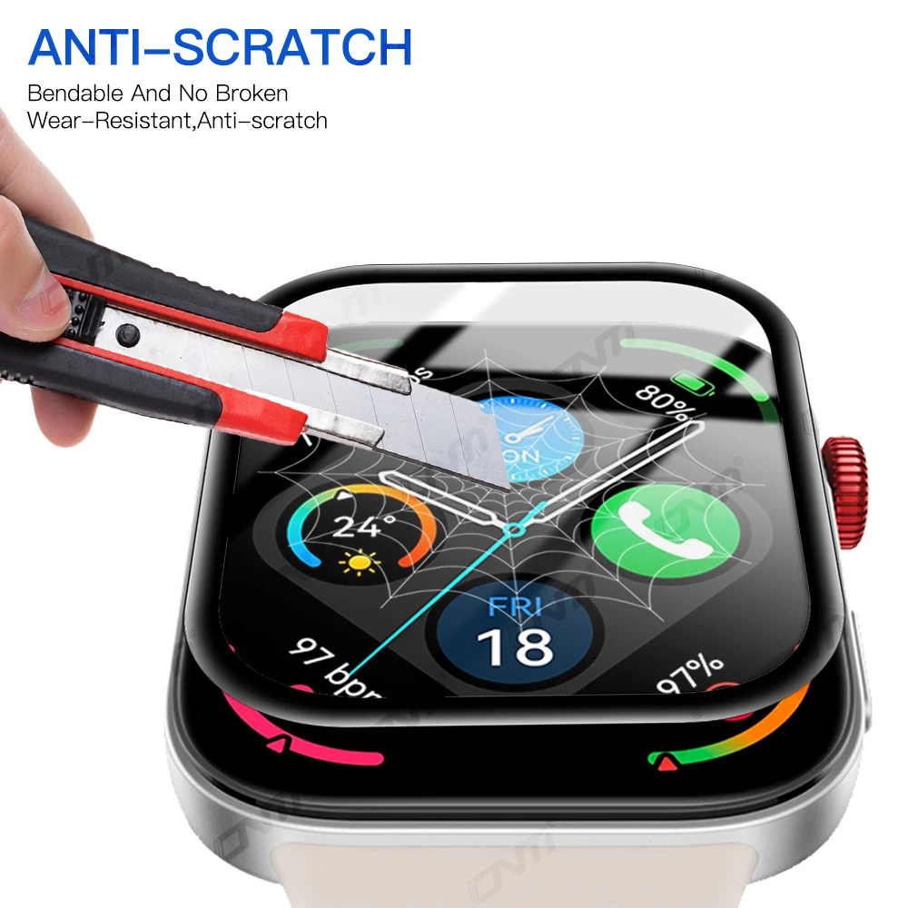 Install Tray Screen Protector for Huawei Watch Fit 3 Anti-scratch Protective Film for Huawei Fit3 Full Coverage Film Accessories