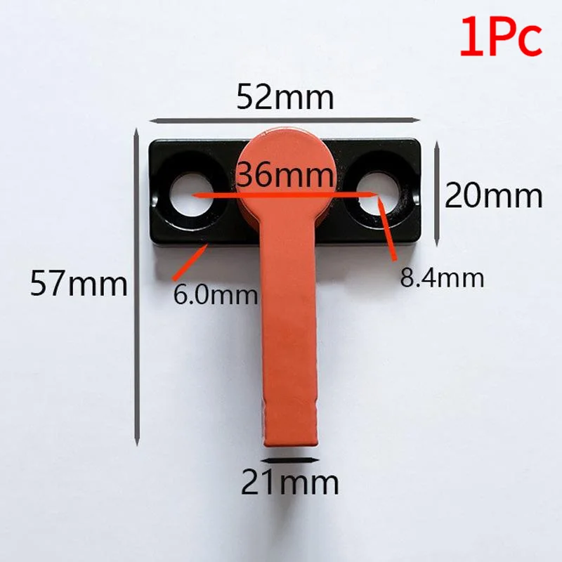 Push Type Fire Buckle Zinc Alloy Rotating Limit Device T-shaped Locking Pin 360° Flip Door And Window Transmission Accessories.