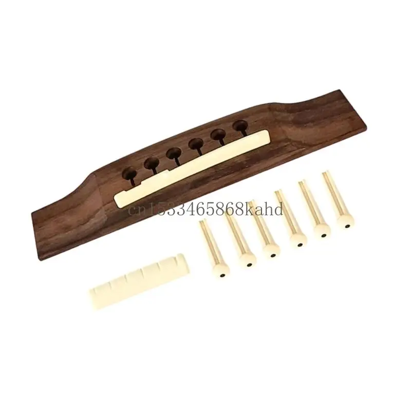 Simple Guitar Bridge Screws Produced of Dense Palisander for Decreased Slippage and Strengthened Reverberation X5QF