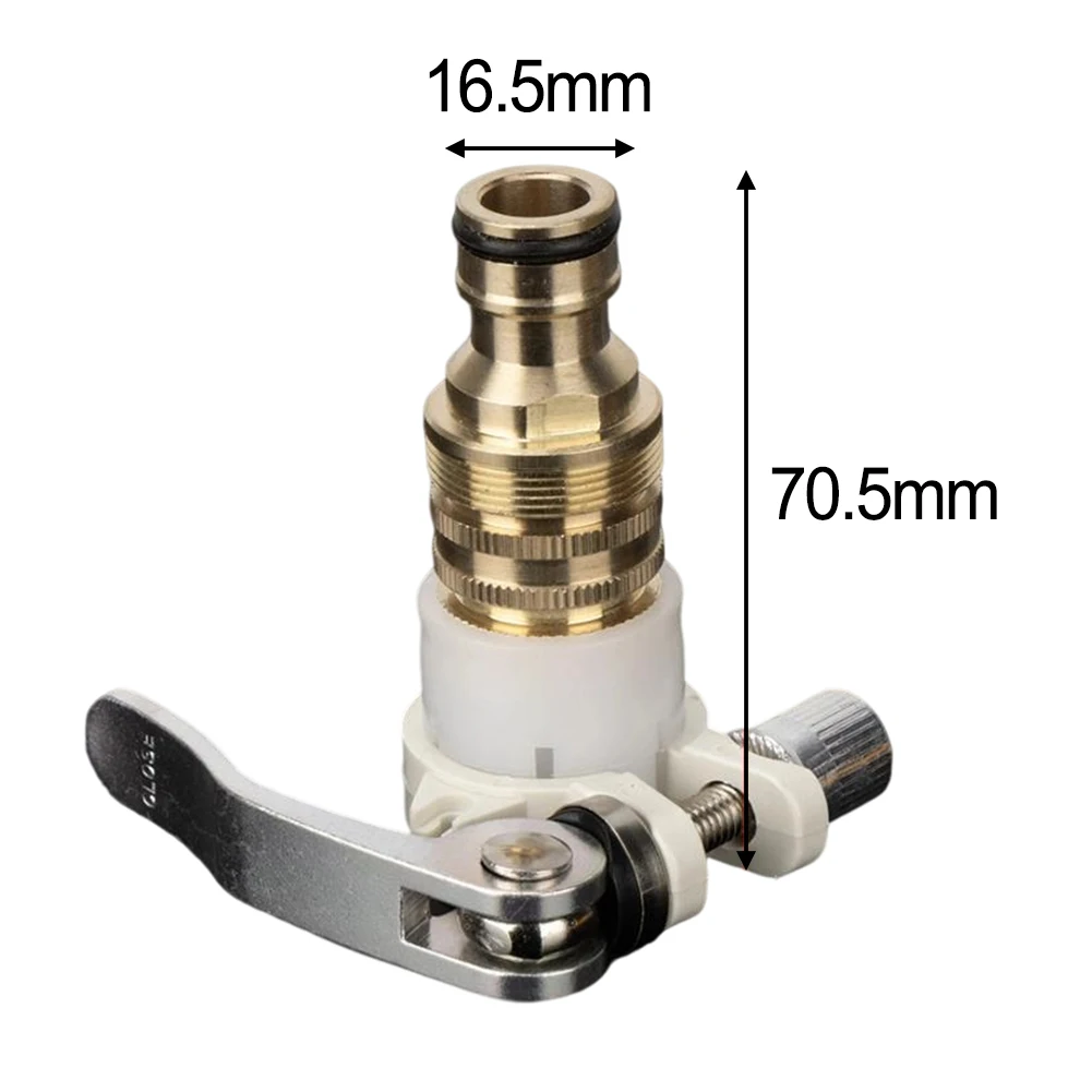 Multifunctional Water Adapter 3-in-1 Faucet Adapter For Home Laundry Setup Robust Alloy Construction For Washing Machines