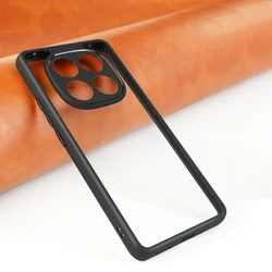 For Xiaomi Redmi Note 14 Pro 5G Case Redmi Note 14 Pro Plus Cover TPU Frame Plastic Bumper Protective Phone Cases Redmi Note 14