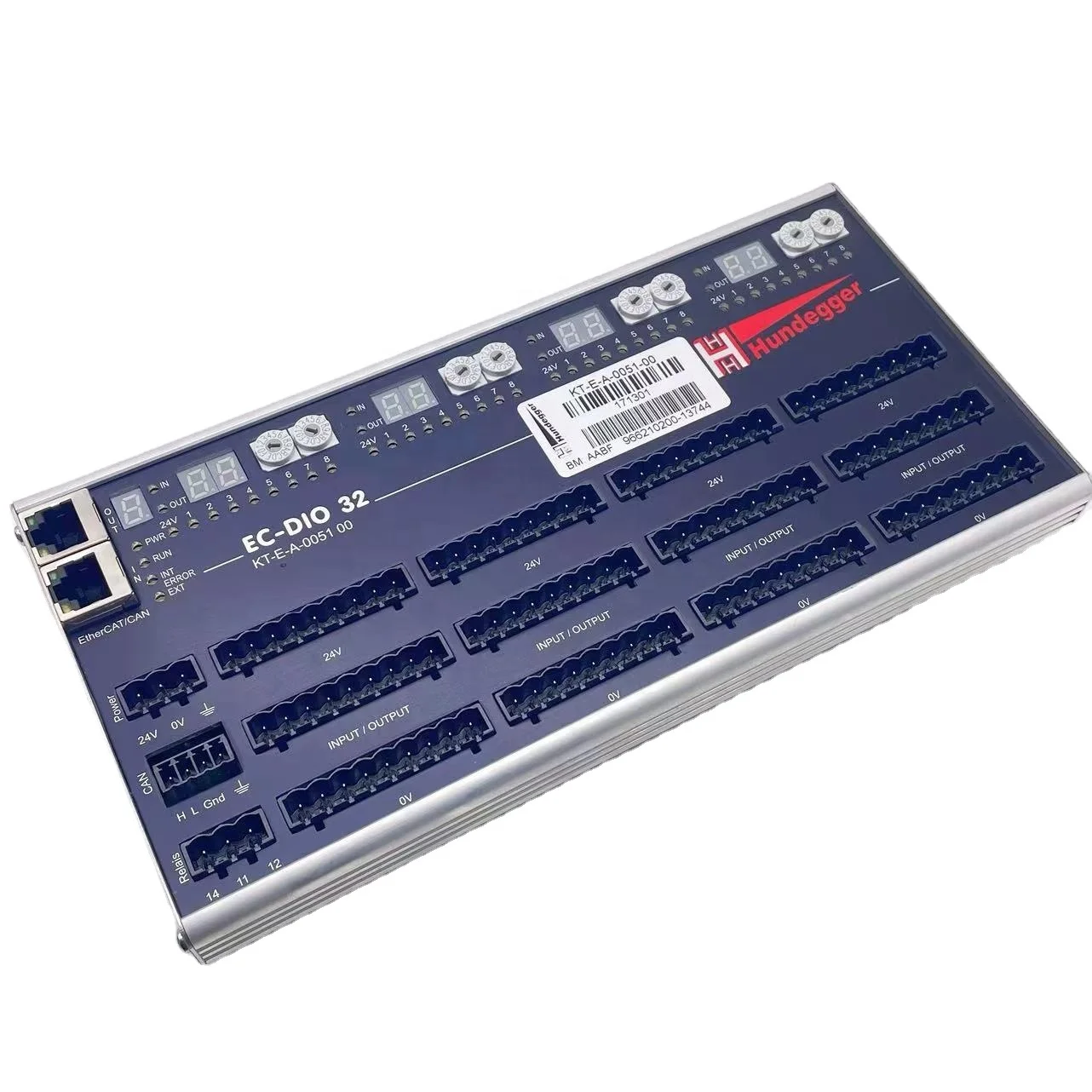 EC-DIO32 24V Remote EtherCAT and CAN IO Module Input and Output (IO) Category KT-E-A-0051-00