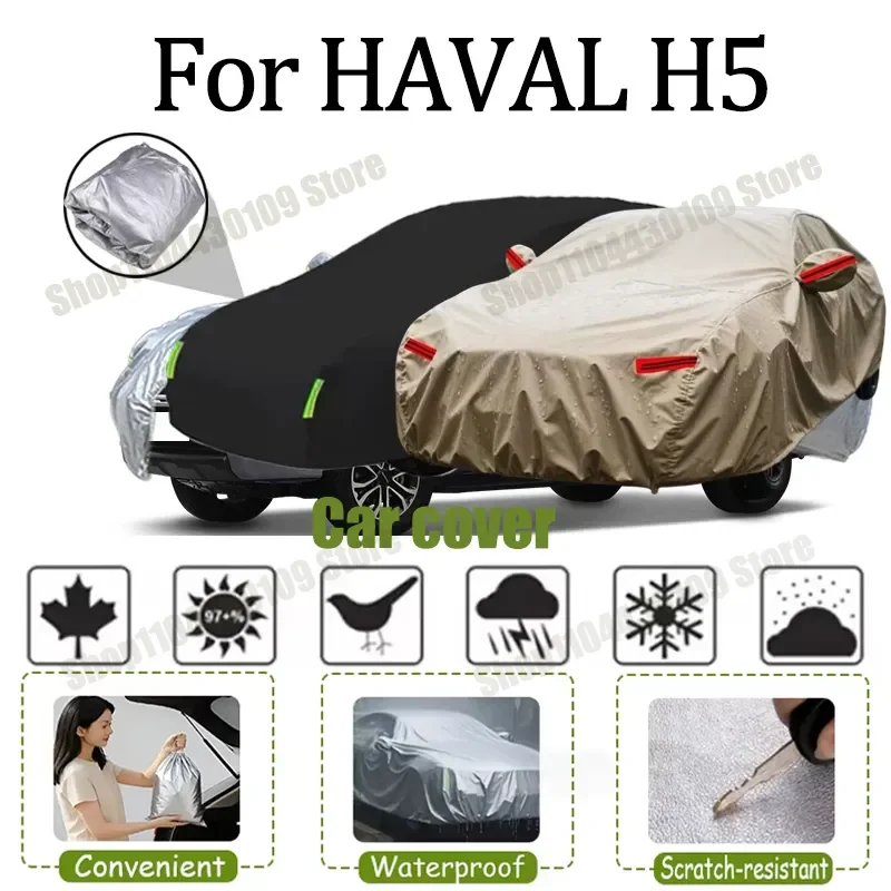 

For HAVAL H5 Waterproof Car Cover Custom Duty SUN Waterproof All Weather Protection Outdoor