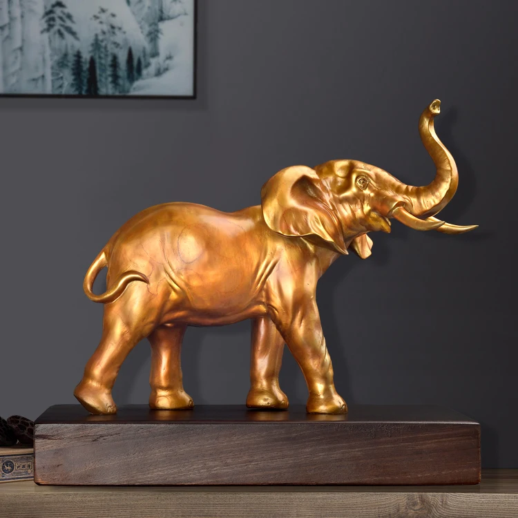 Large HOT SALE gift Southeast Asia Home store Company SHOP decorative mascot GOOD LUCK Fortune elephant COPPER Sculpture