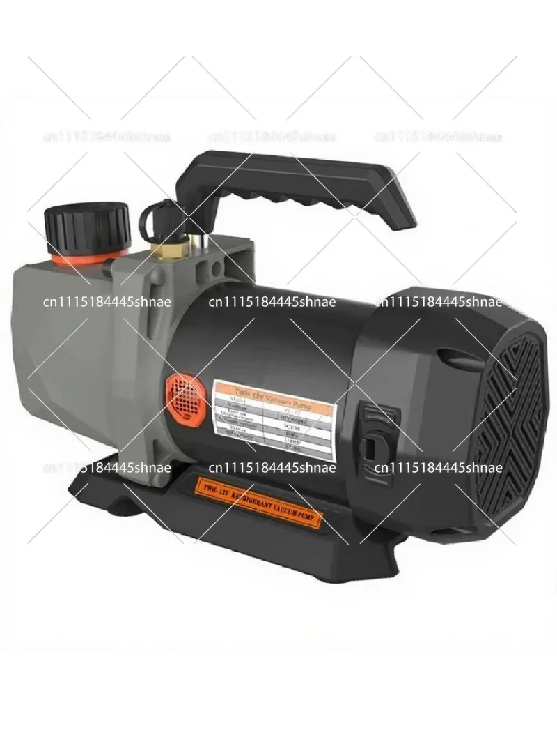1/2HP 2.5CFM 12V Refrigerant Vacuum Pump 1/4 Air Inlet HVAC for Car Home Air Conditioning