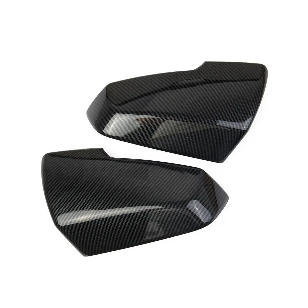For Chevrolet Traverse 2018 2019 2020 2021 Car Rearview Side Mirror Cover Sticker Wing Cap Exterior Door Case Trim Carbon Fiber