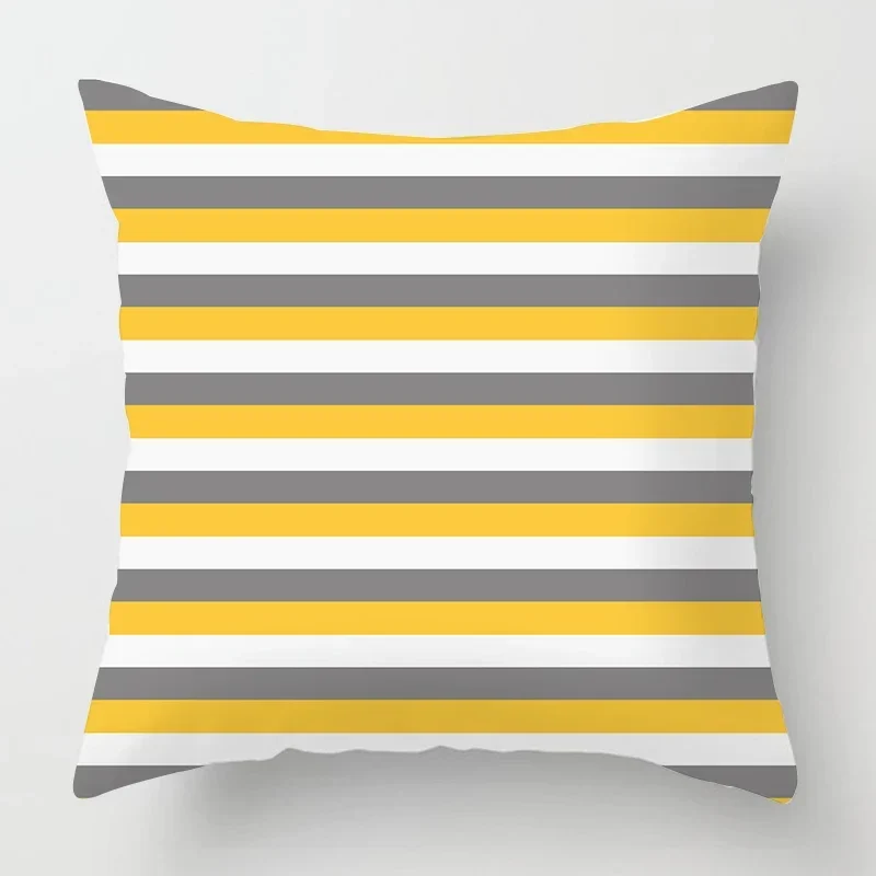 Nordic Yellow Sweet Home Pillowcase Home Decoration Living Room Sofa Decoration Pillowcase 40*40 Car Cushion Cover 50x50 60*60