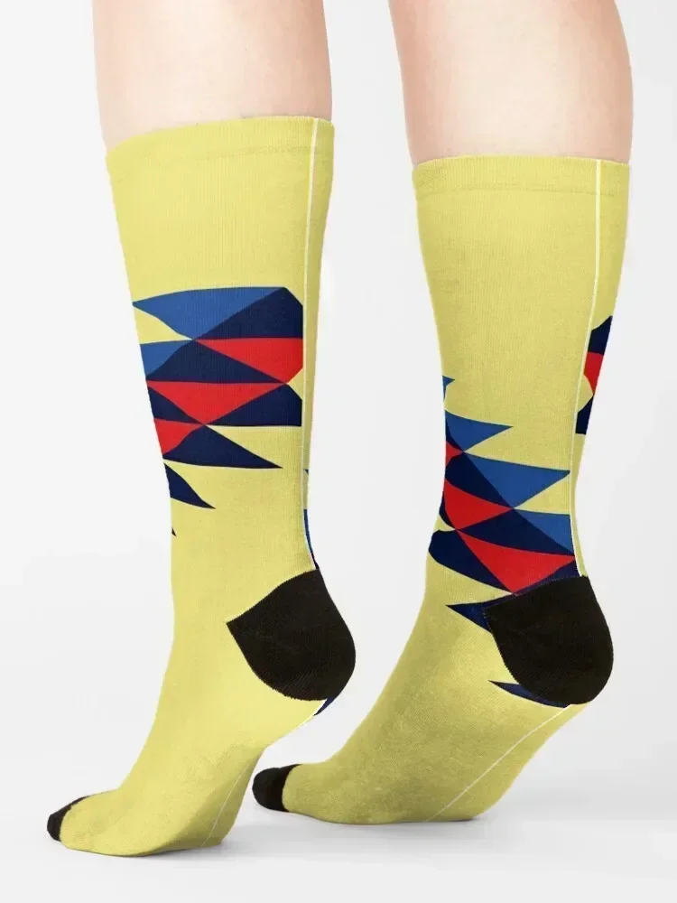 Club America 19/20 Home Socks retro short cute basketball Designer Man Socks Women's