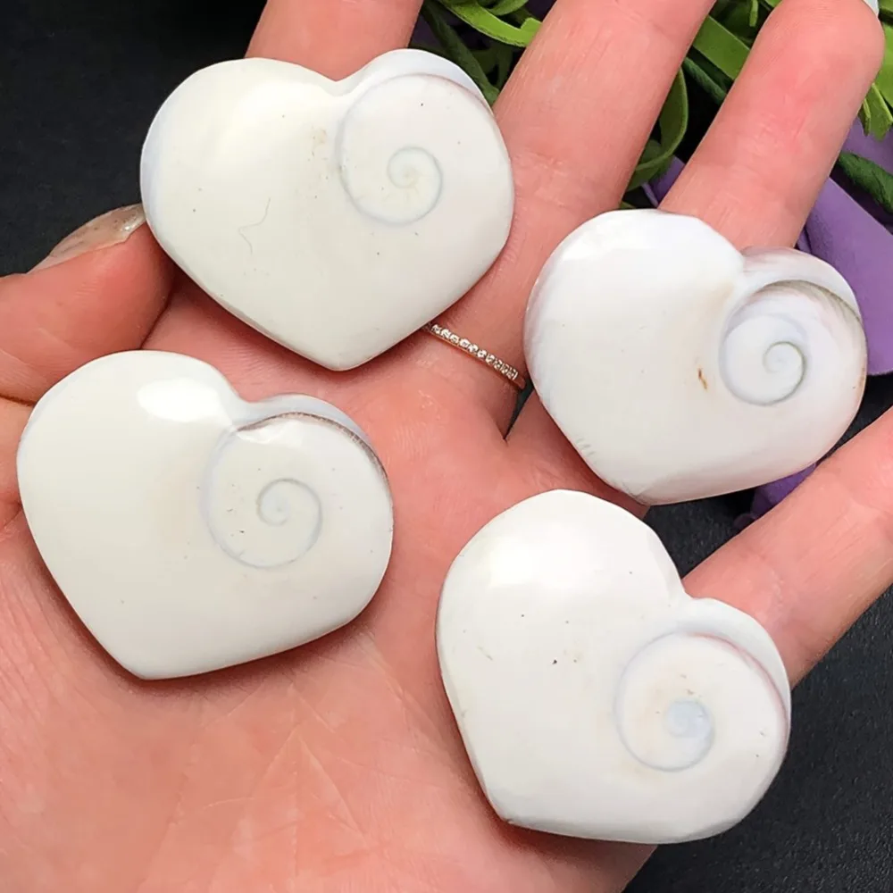 Natural Crystal Stone Heart Ornament, Hand Carved Mineral Speciemn, Home Decoration, Suit for DIY, Jewelry Making, Crystal Gift