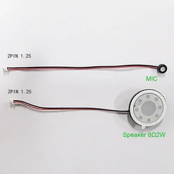 Altavoz mic para cámara ip cctv, 2MP, 5MP, 8MP