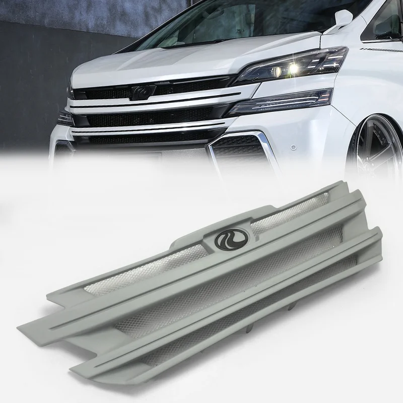 

Передняя решетка в стиле кули для Toyota Vellfire 30 серии AH30 | Компонент внешнего стайлинга передней части