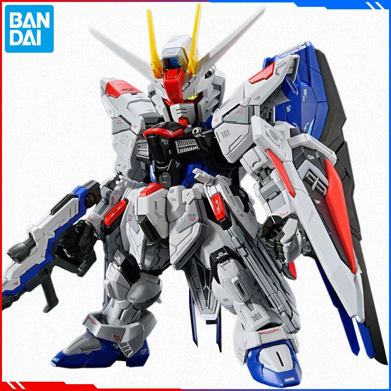 In Stock MGSD STRIKE FREEDOM GUNDAM BB Warrior ZGMF-X20A Gundam Assembly Model Action Figure Collection Ornament Anime Toy Gift