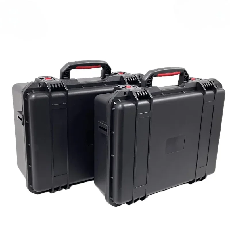 Portable Toolbox Empty Rigid Plastic Case Storage Boxes Large Hard Case Tools Suitcase With Lock Waterproof Parts Organizer Box