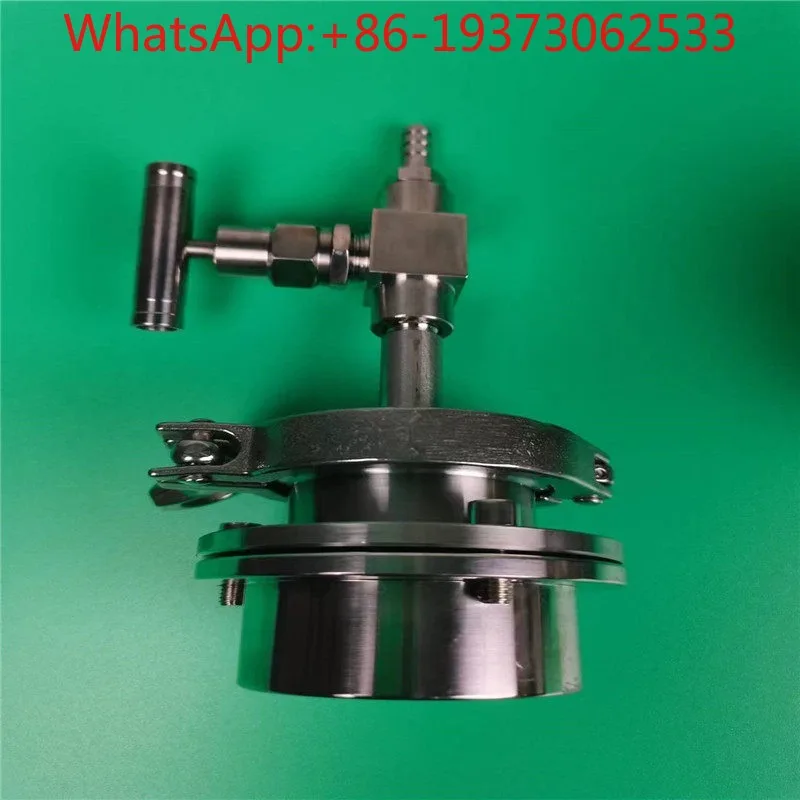 Stainless Steel Tube Furnace Flange, Quick Removal Quartz Corundum Pipe Fittings