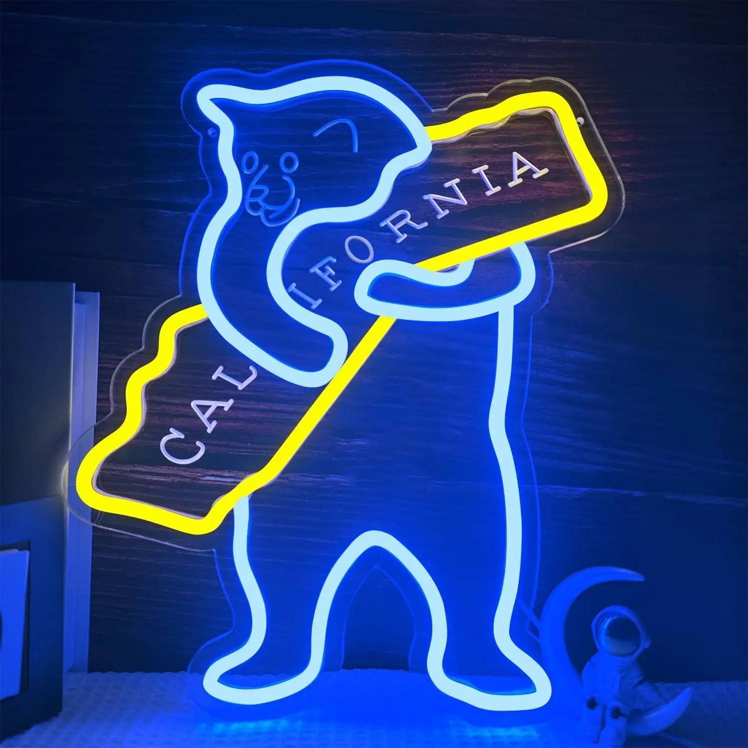 

Bear Neon Light USB Powered LED Neon Light for Dormitory Bar Club Game Room Man Cave Wall Decor Gift for Friend Family