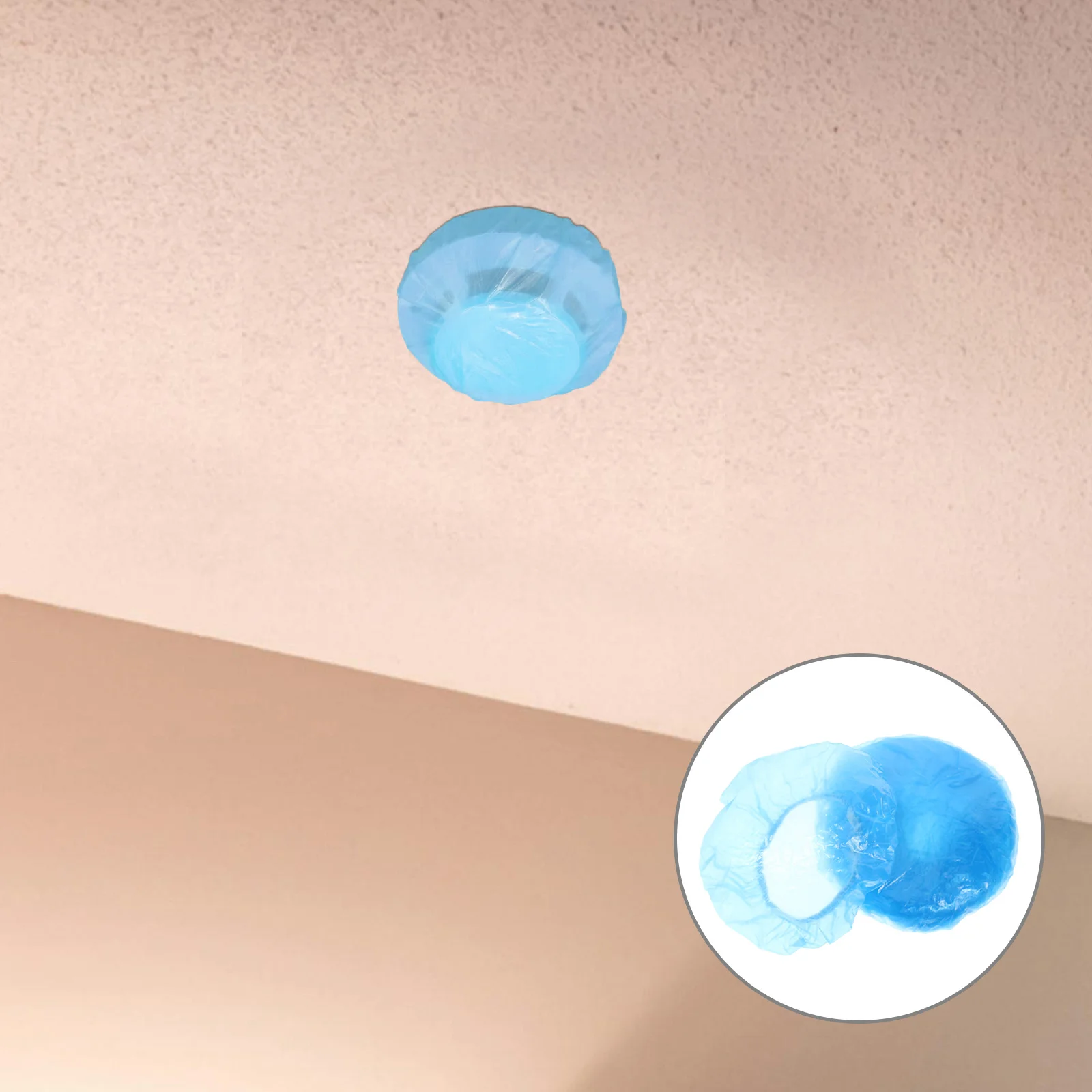 100Pcs Covers Dust Protective Covers Bright Visibility Replaceable Fire Alarm Cover Fire Detectors Protection