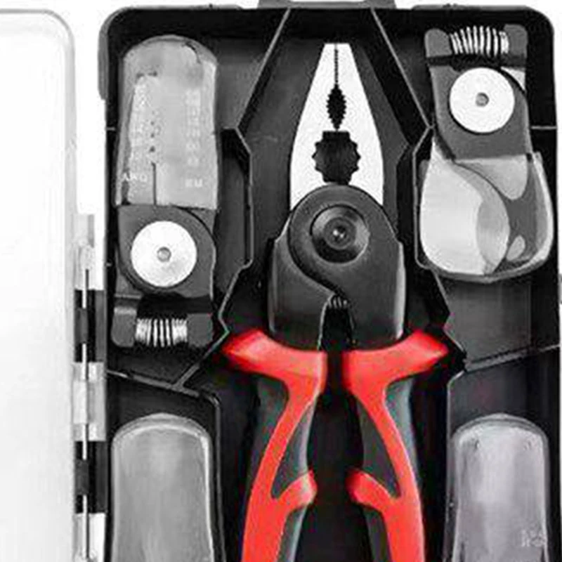 Changing Head Tool Pliers Set Multi-Functional Tool 5-In-1 Replaceable Head Tool Set Electrician Special