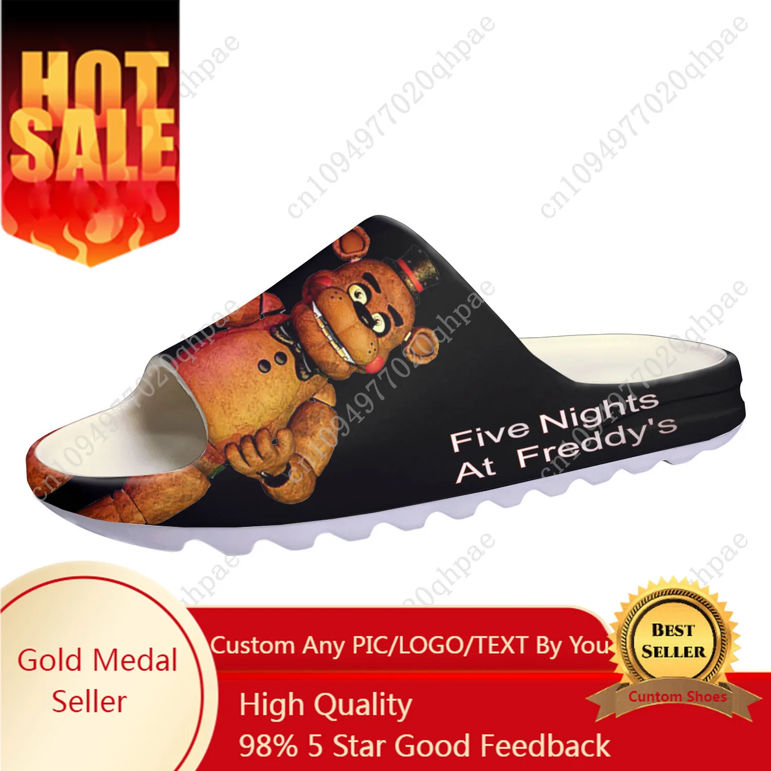 

F-Fives Soft Sole Sllipers N-Nights Home Clogs Step On Water Shoes At F-Freddyse Mens Womens Teenager Bathroom Step In Slliper