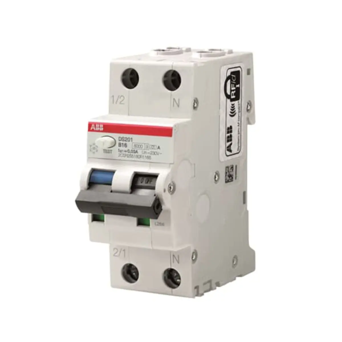 DS201 B10 A10 10231400 2CSR255180R0105 Residual Current Circuit Breaker with Overcurrent Protection