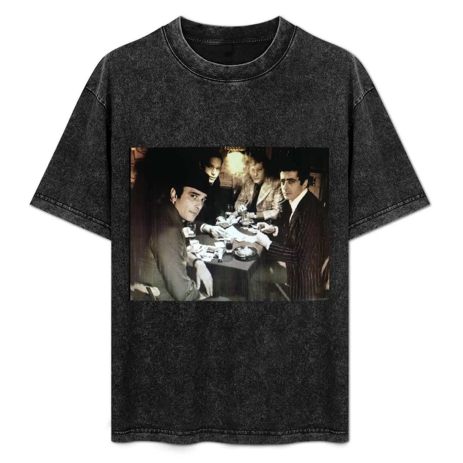 ポーカーギャングスターズ-tシャツ-デイリーウェア-プレーン半袖シャツ