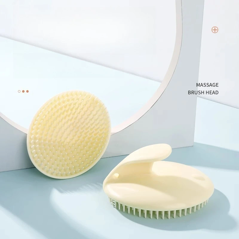 فرشاة غسيل الشعر ذات الأسنان الناعمة لتدليك فروة الرأس للبالغين، مشط تنظيف فرشاة الشعر #1