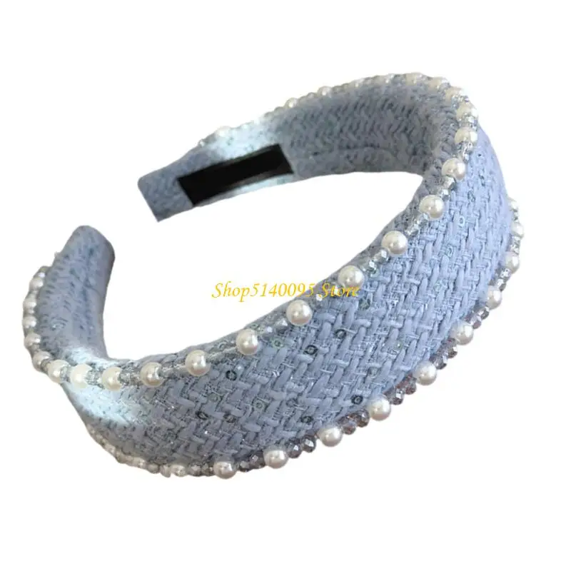 Dxae feminina exclusiva com enfeites miçangas, acessórios cabelo da faixa cabelo elegante para ocasiões