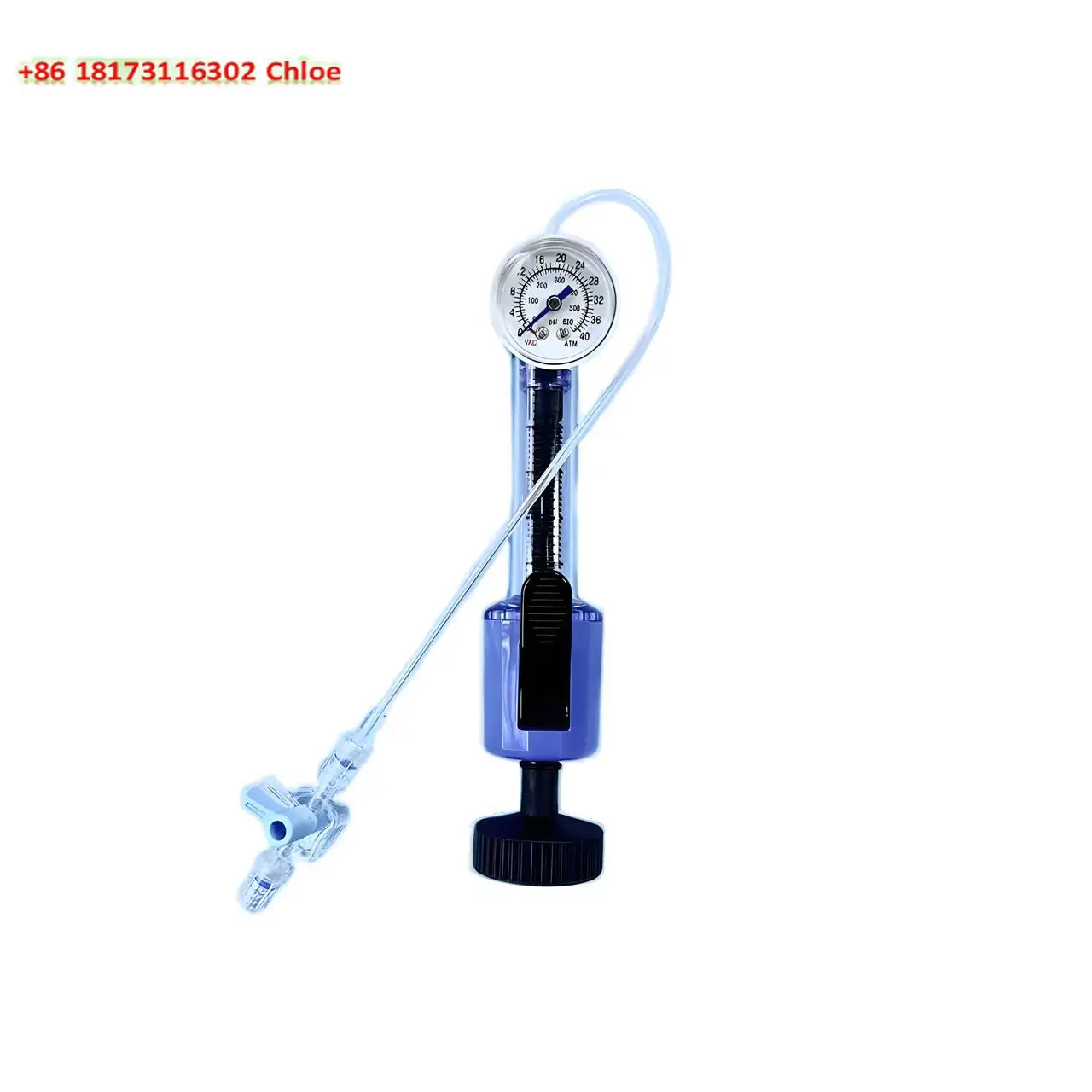 AeroPulse-S Screw-Type Balloon Inflation Device for Cardiovascular Interventional Surgery Class I