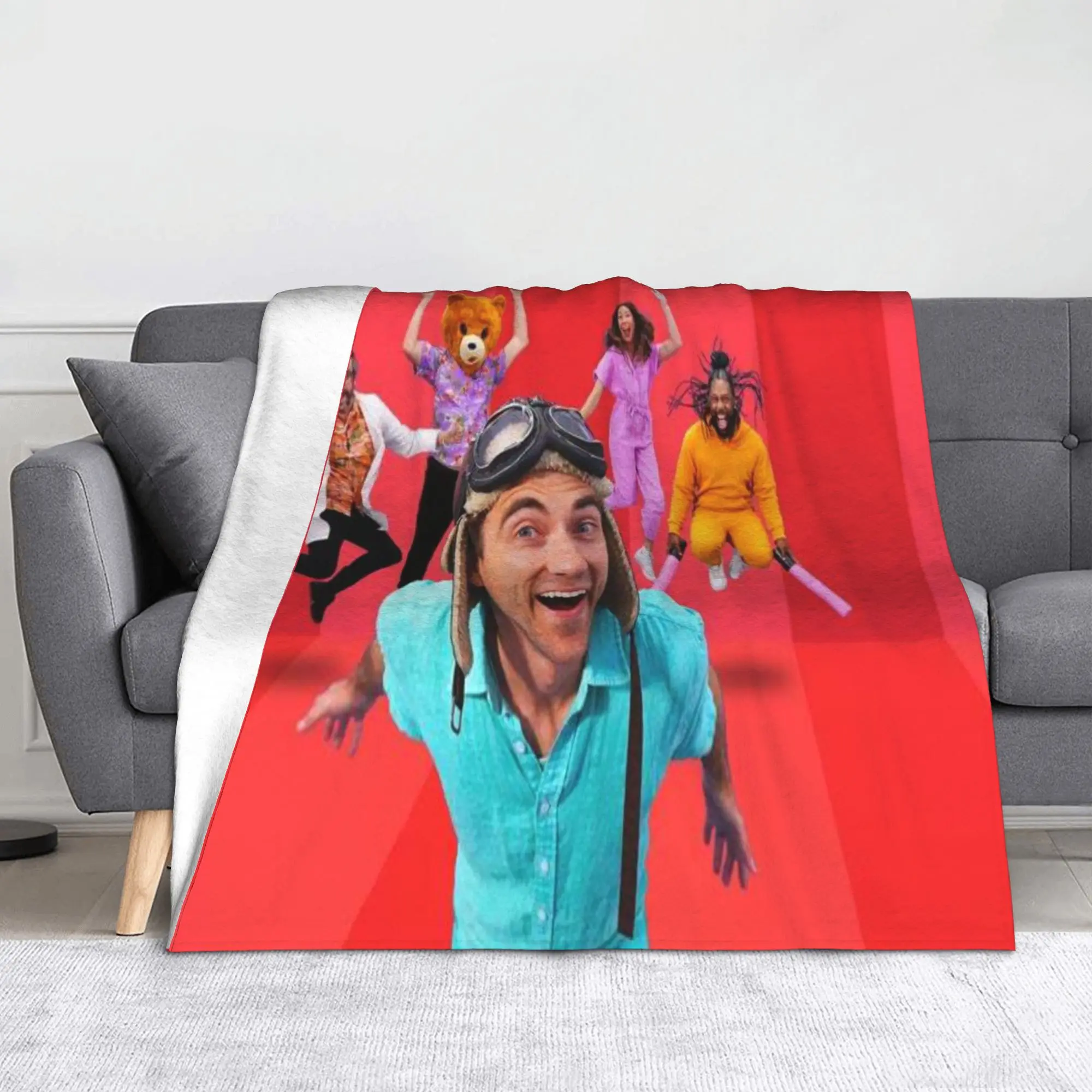 Dannys Go Throw Blanket for Couch  Soft Cozy Plush Blanket 50x60 Inch Multiple Sizes Bedspread for All Seasons