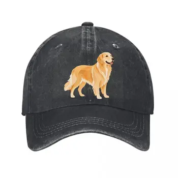 Golden Retriever Vintage Baseball Cap 1