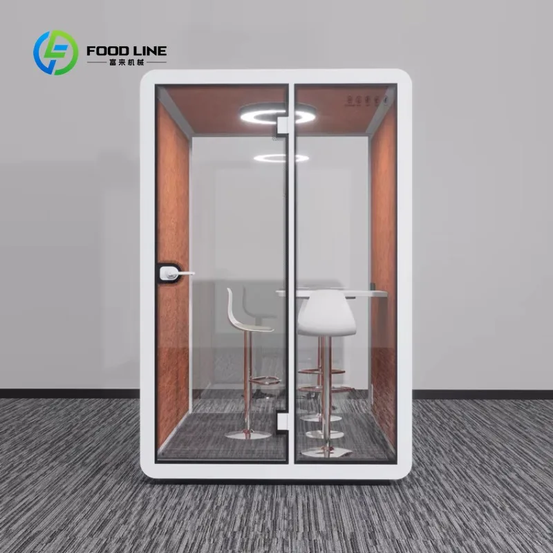 Customized Private Soundproof Booth for Office Building Hotel Aluminum Alloy Modular Office Pod Professional Client