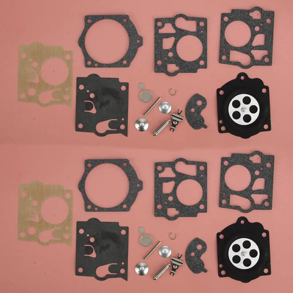 

LETAOSK 2 Sets K10-sdc Carburetor Repair Kit Carb Fix Rebuild Kits Fit for McCulloch Homelite Echo Chainsaws