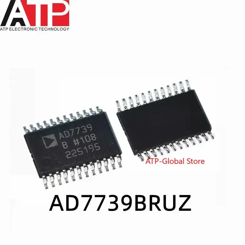 1PCS AD7739BRUZ  AD7739B TSSOP24 A/D converter integrated IC chip