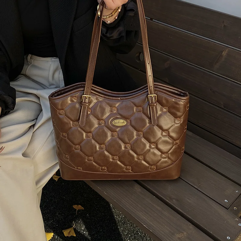 

2025 Winter Tote Bag, Spacious Shoulder Purse, Women's Chic Commuter Crossbody, Minimalist Top Handle Bag Day to Night Sling Bag