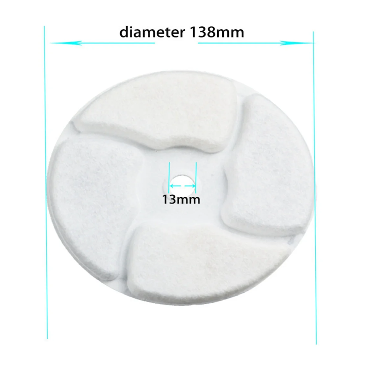 10PCS Water Fountain Filter for Pet Water Fountains Eversweet 2S/3/3 Pro,Eversweet Solo/Solo SE, Replacement Filters