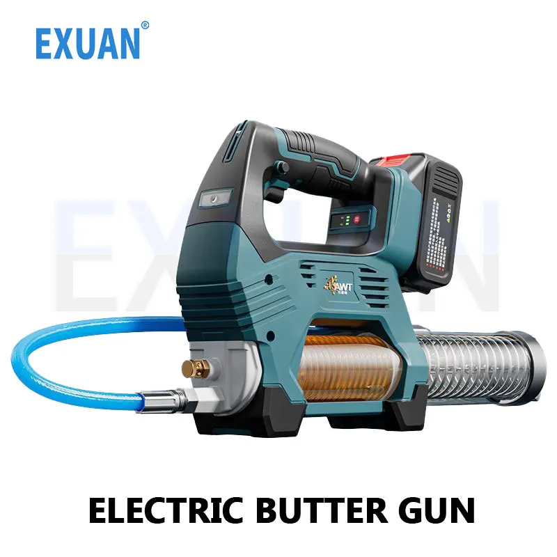 

Электрический масляный пистолет высокого давления, полностью автоматический и ручной масляный инжектор двойного назначения, смазочный пистолет промышленного класса