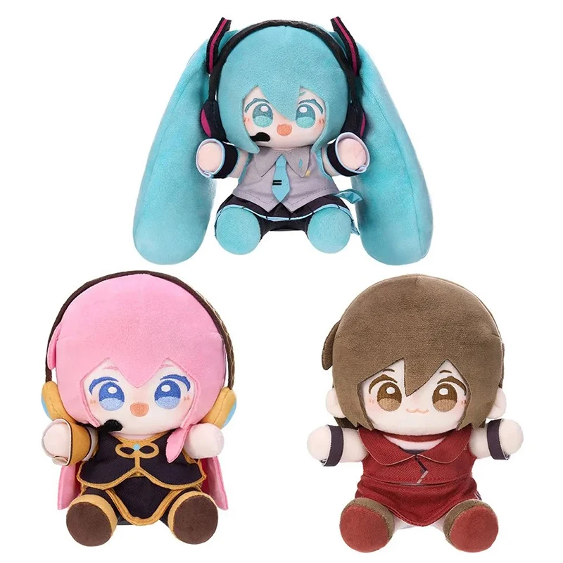 

Оригинальная плюшевая кукла Kawaii Minidoll Hatsune Miku Megurine Luka, мультяшная фигурка Мейко, мягкие коллекционные игрушки, подарки на день рождения для девочек