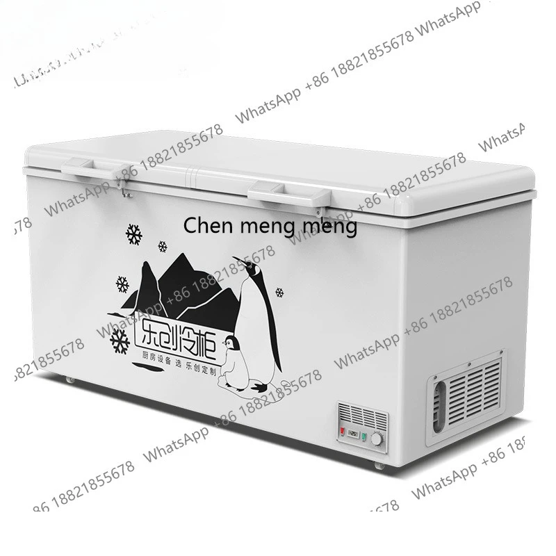 

Horizontal Freezer Single Temperature Commercial Strong Cooling Fast Food Restaurant Kitchen Large Capacity Freezer
