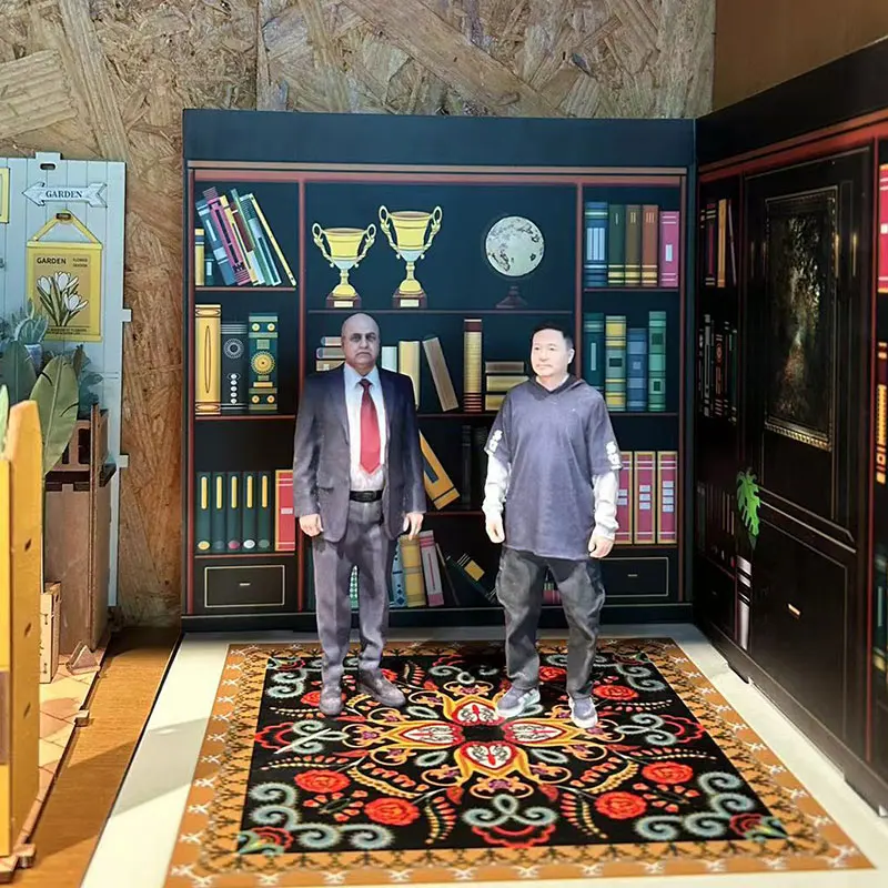 Настраиваемая 15-колонна, 90 шт., 3D-фотобудка с движением и эргономикой скорости 0,01 секунды, R&D, безмаркерная отслеживающая 3D-фигурка