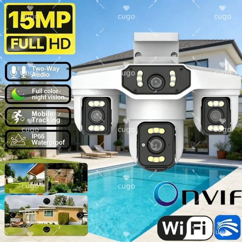 15mp-wifi-ip-camera-three-lenses-8k-ptz-four-lens-outdoor-smart-home-wireless-surveillance-cameras-onvif-baby-monitor-yoosee