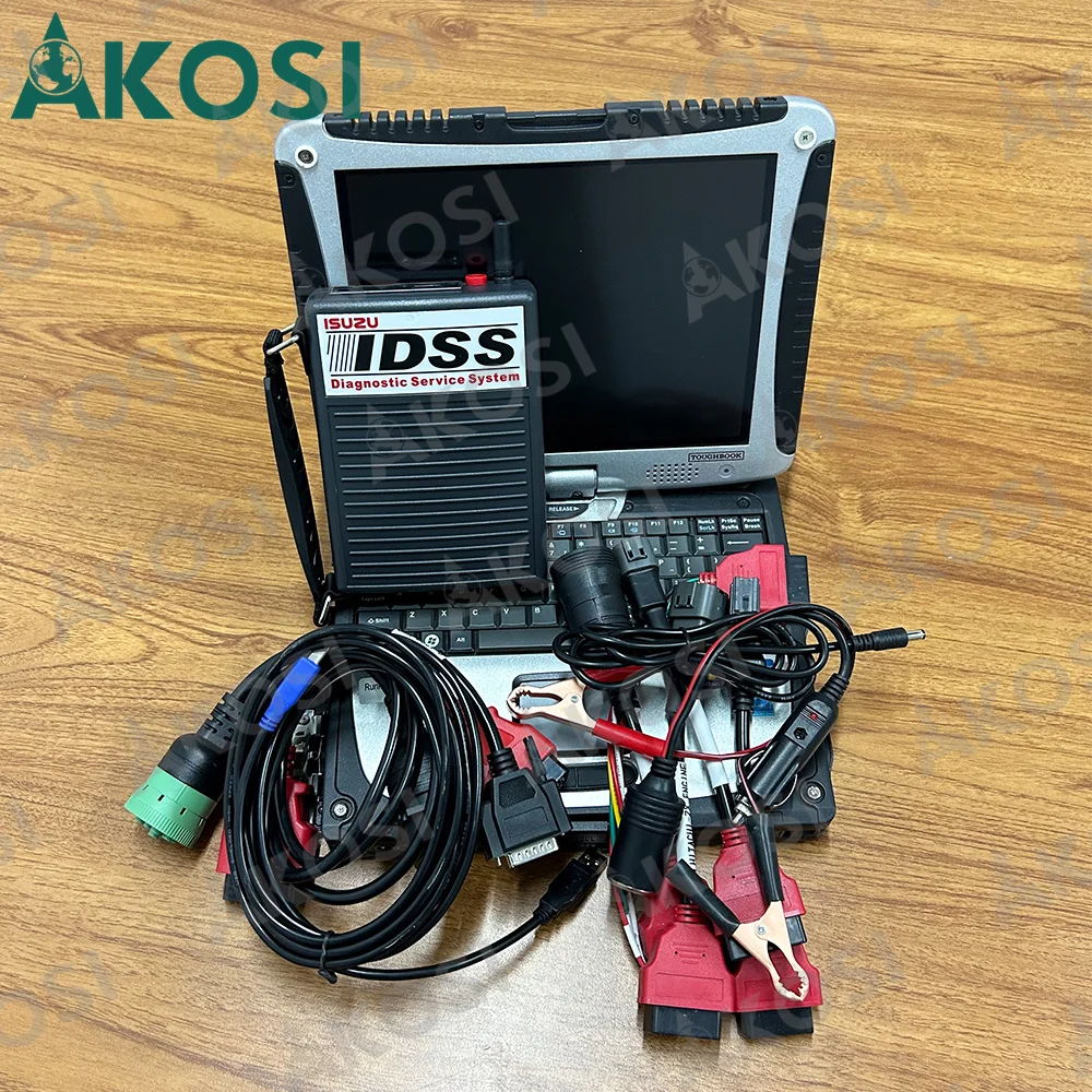 For Isuzu IDSS Diagnostic Kit with CF19 laptop G-IDSS E-IDSS for Isuzu Vehicles Excavator Truck Diagnostic Scanner Tool