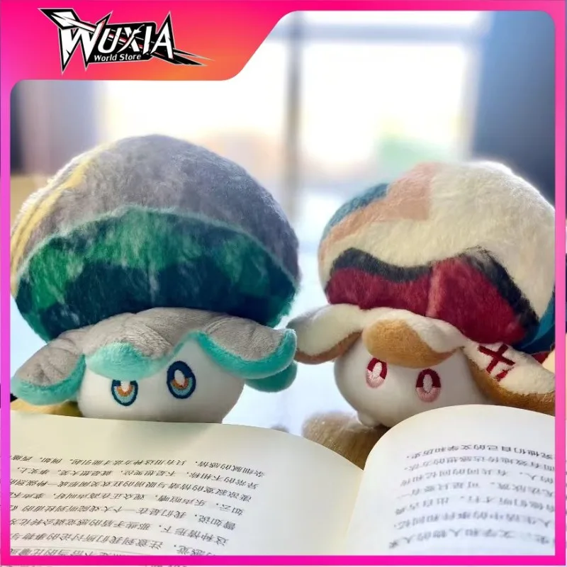 10CM Kawaii lindo Alhaitham Anime Genshin Impact Cosplay muñeco de peluche llavero esponjoso colgante mascota regalo de cumpleaños