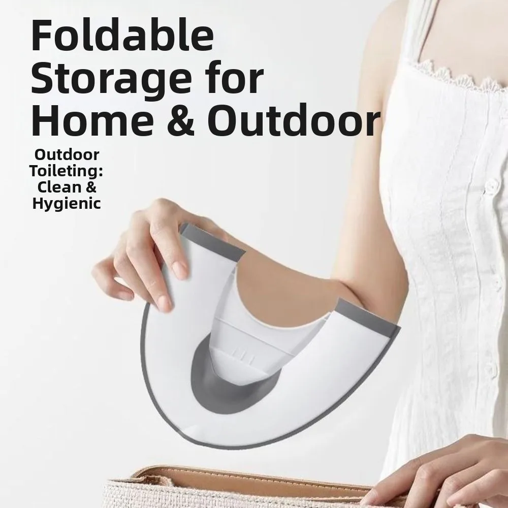 

Водонепроницаемое складное детское сиденье для унитаза, универсальное регулируемое сиденье-накладка для детского горшка с креплением на присосках