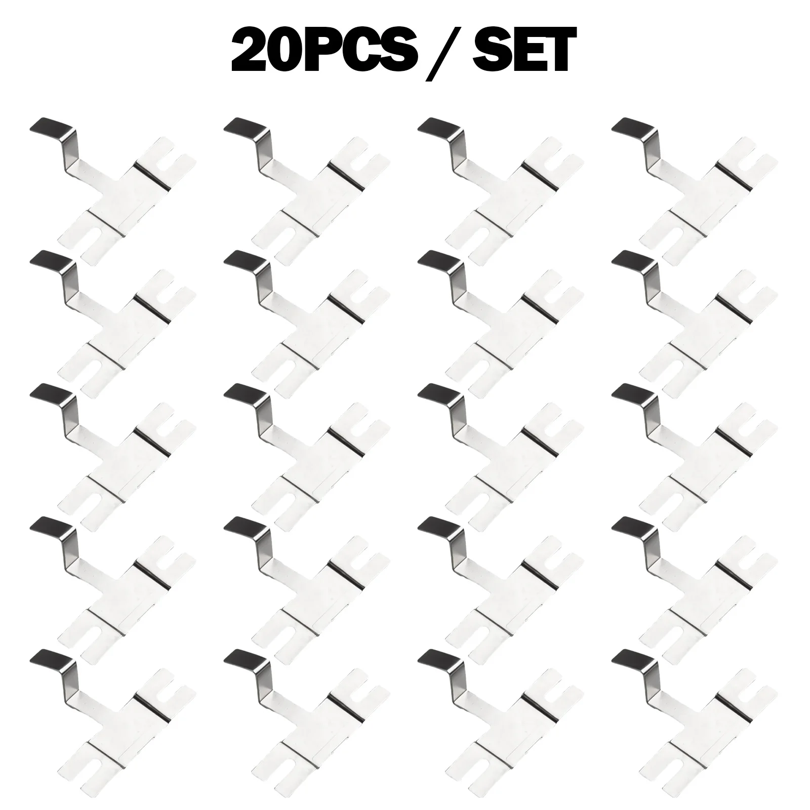 Battery Pack Nickel Sheets 2.6cm/1.02inches 20pcs Nickel Plated Steel No Oxidation No Peeling Brand New High Quality