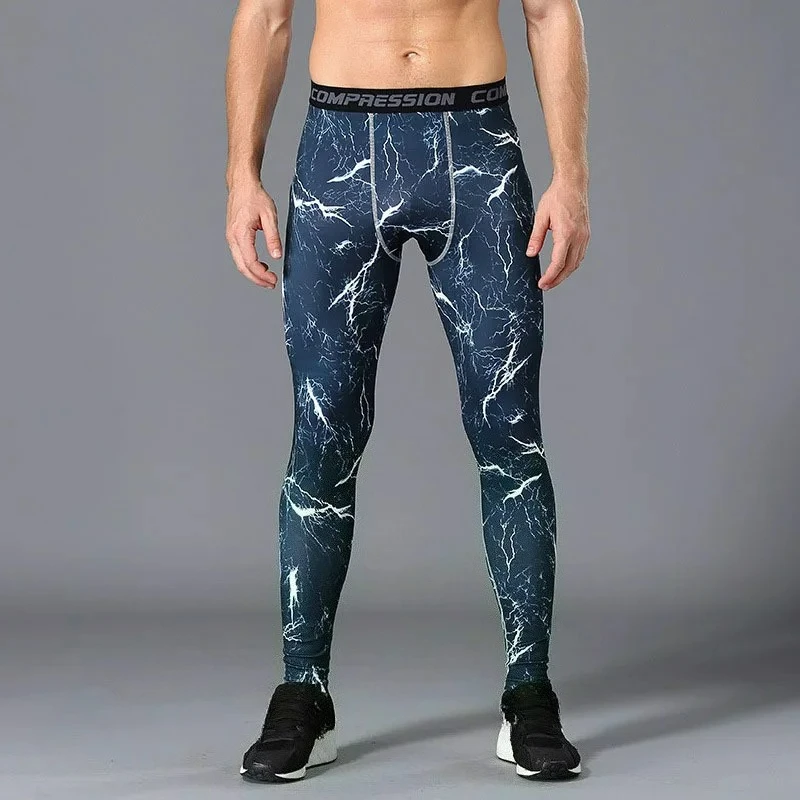 

Men's Tight Pants for Running Swimming Fitness Cycling High Elasticity Pants Men's Sports Cycling Tight Pants