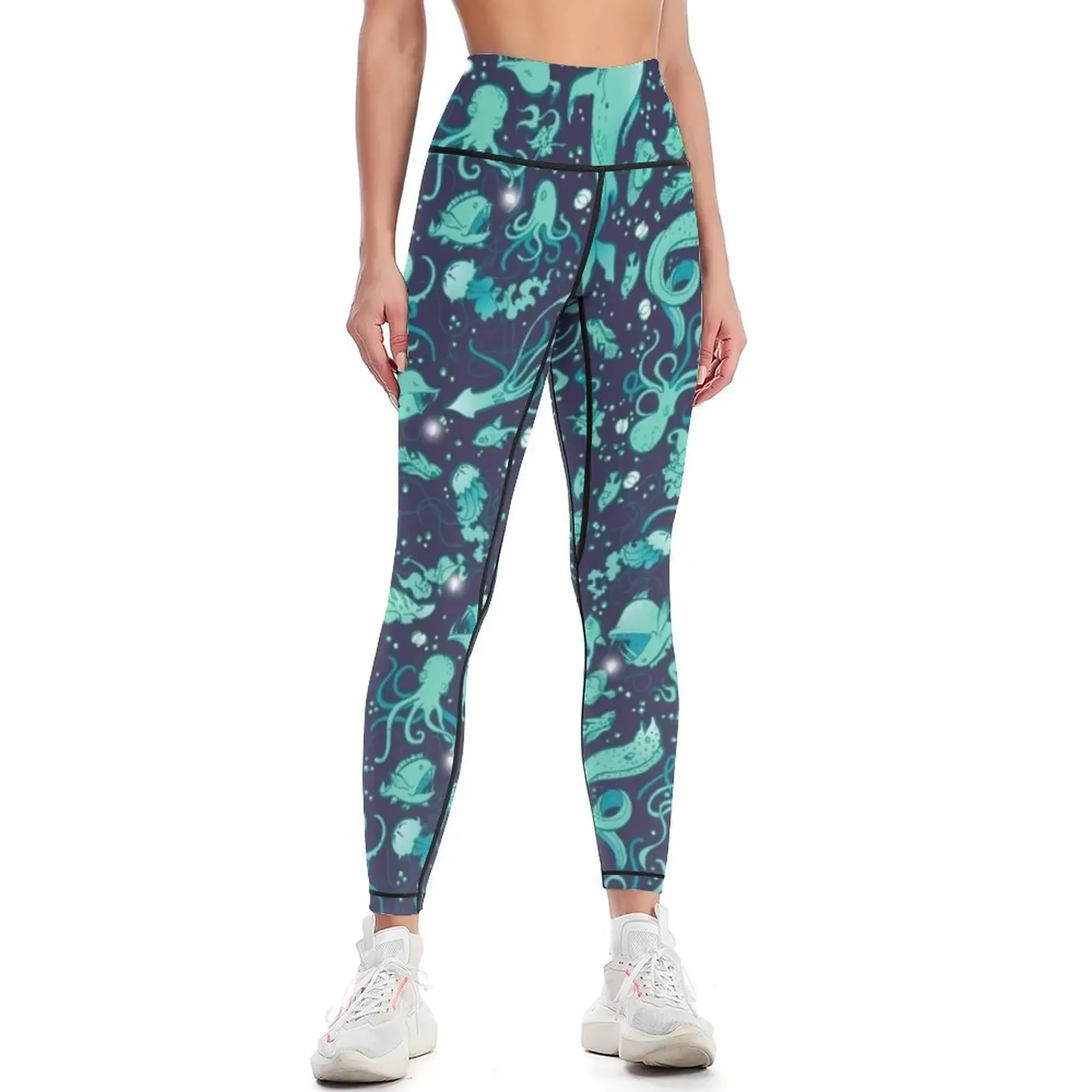 

Sea Life Leggings Clothing fitness legging gym Women's trousers Sports female Womens Leggings