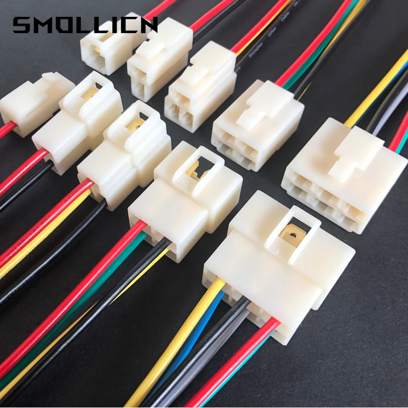 1 Zestaw 1 2 3 4 6 8 9 Pin 6.3mm Złącze pojazdu elektrycznego Wiązka przewodów sprzętu wysokoprądowego Wtyczka męska Wtyczka żeńska Złącze samochodowe