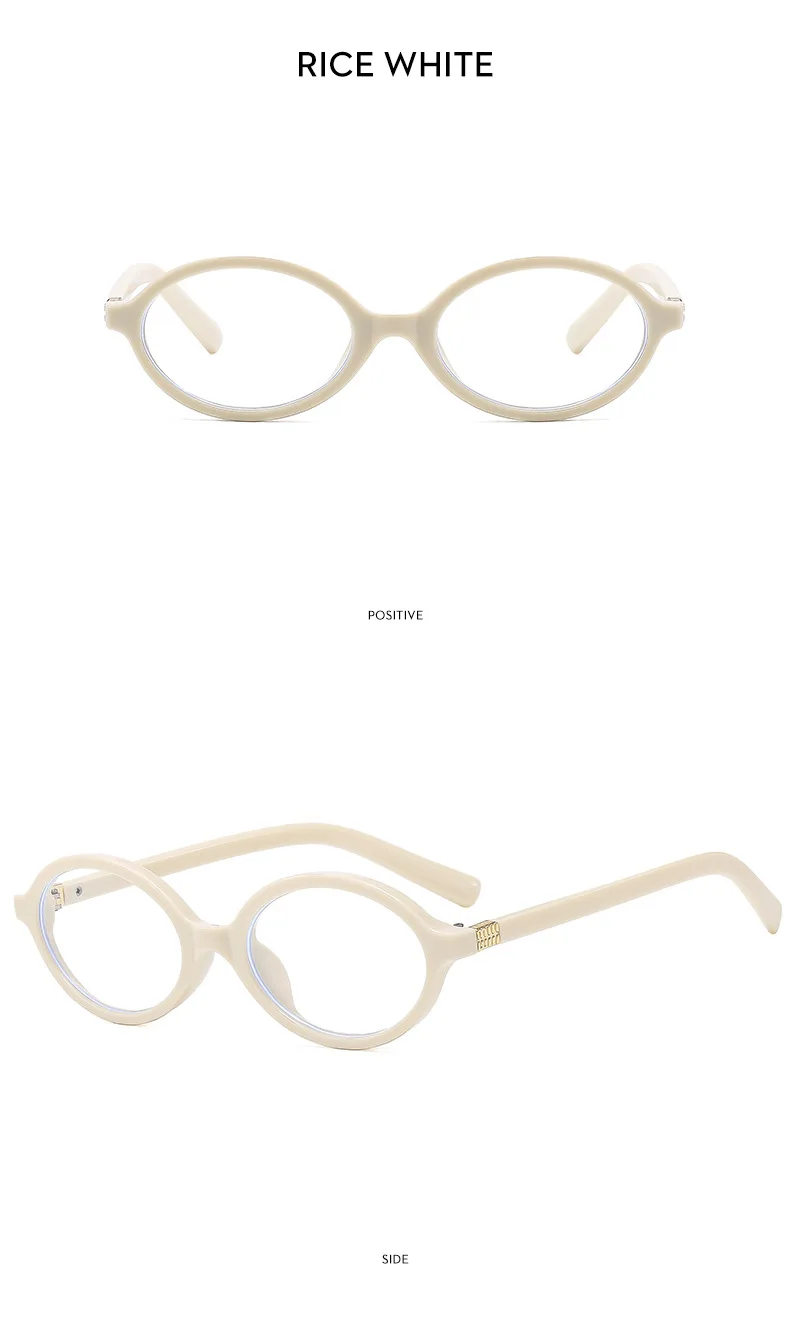 Oval Shape Women's Reading Glasses Frame Luxury Brand Vintage Retro Leopard Eyeglasses Men Anti Blue Light Presbyopia Eyewear