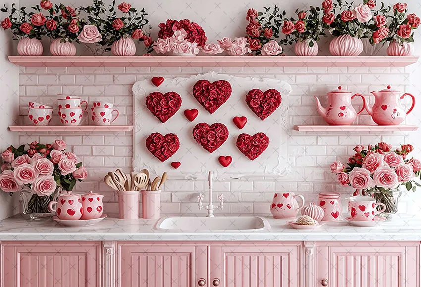 Mehofons Studio foto latar belakang fotografi, bunga mawar dapur pesta ulang tahun anak dekorasi potret latar belakang